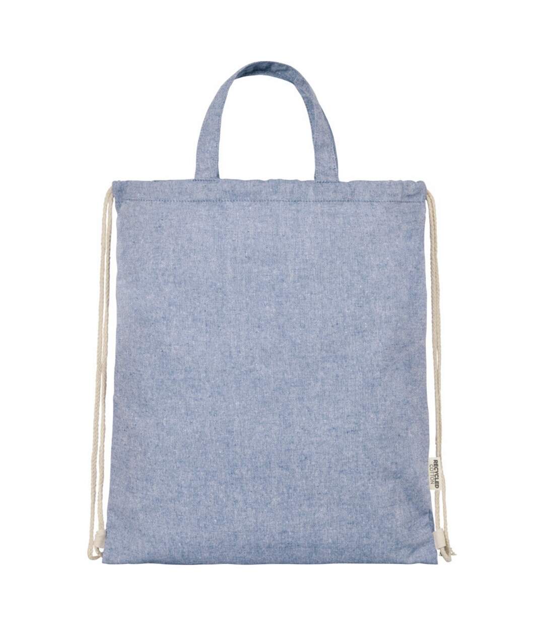 Pheebs polycotton drawstring bag one size heather blue Generic-1