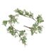 Lambs ear & wax flower artificial garland one size green Hill Interiors-1
