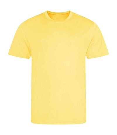 Mens t-shirt sherbet lemon AWDis Cool