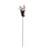 Branche Tige Déco de Noël Hibou 75cm Marron-2