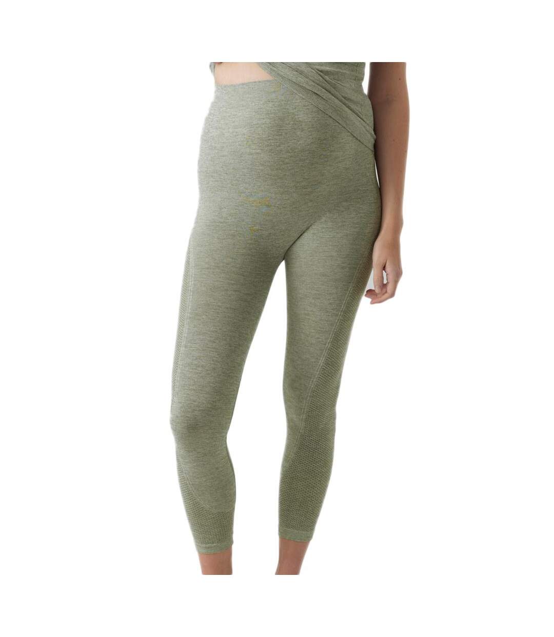 Legging de Grossesse Vert Femme Mamalicious 20018180 - L/XL-1