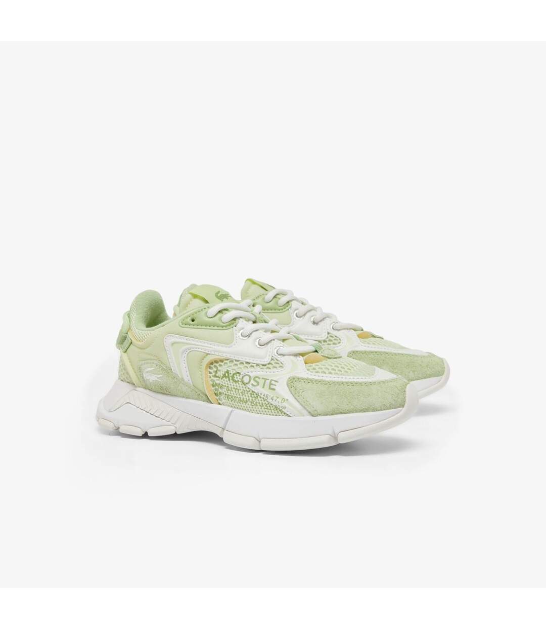 Baskets L003 Neo Femme Vert Blanc Lacoste-2