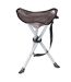 Ritchie tripod camping stool/chair one size storm grey print Trespass