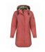 Womens/ladies delara shower resistant jacket desert rose Weird Fish-1