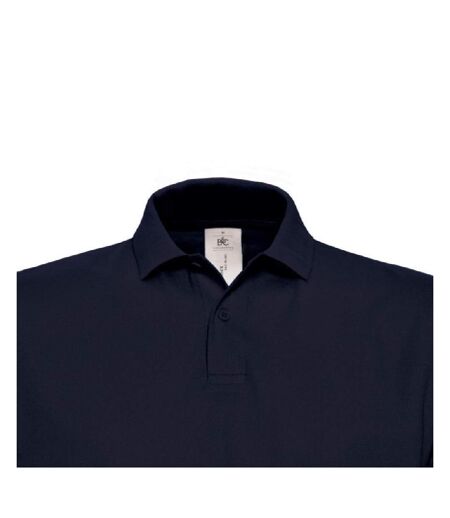 B&c Id.001 Polo À Manches Courtes Pour Hommes Bleu Marine B And C