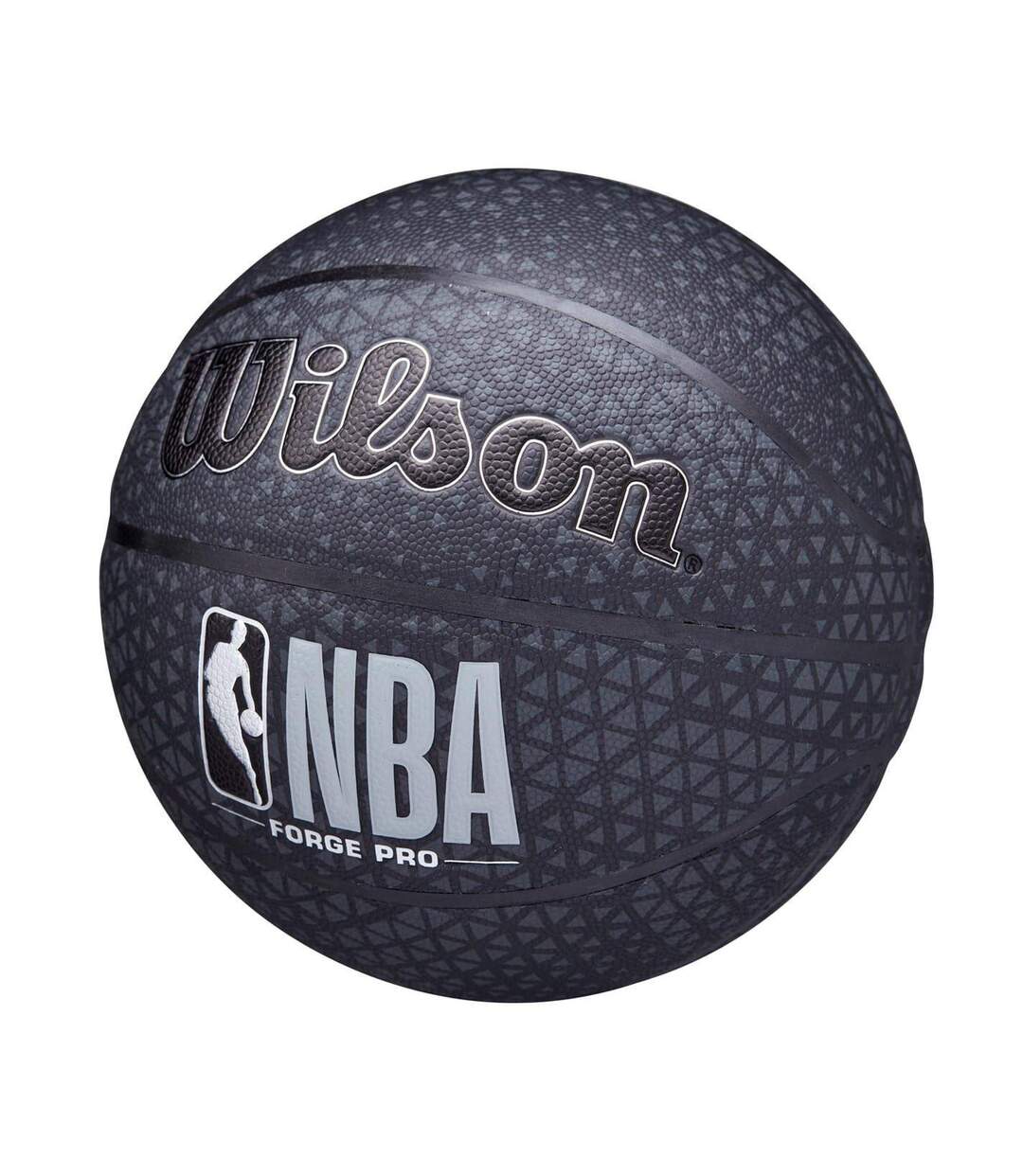 Forge Pro Geometric Pattern Basketball 7 Black Wilson-2