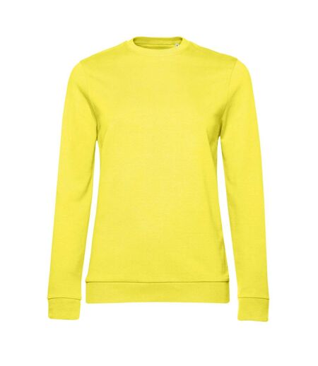 Sweat Femme Jaune Soleil B&C