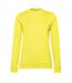 Sweat Femme Jaune Soleil B&C-1