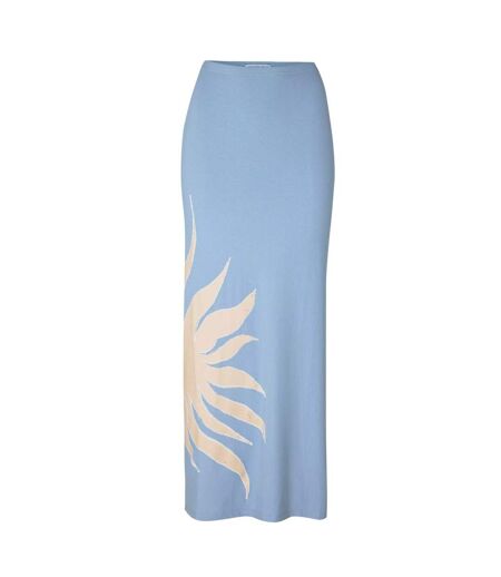 Jupe Mi-longue Femme Bleu Never Fully Dressed