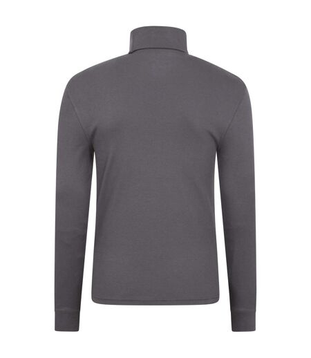Pack Of 2  Mens Meribel Thermal Top  Charcoal Mountain Warehouse