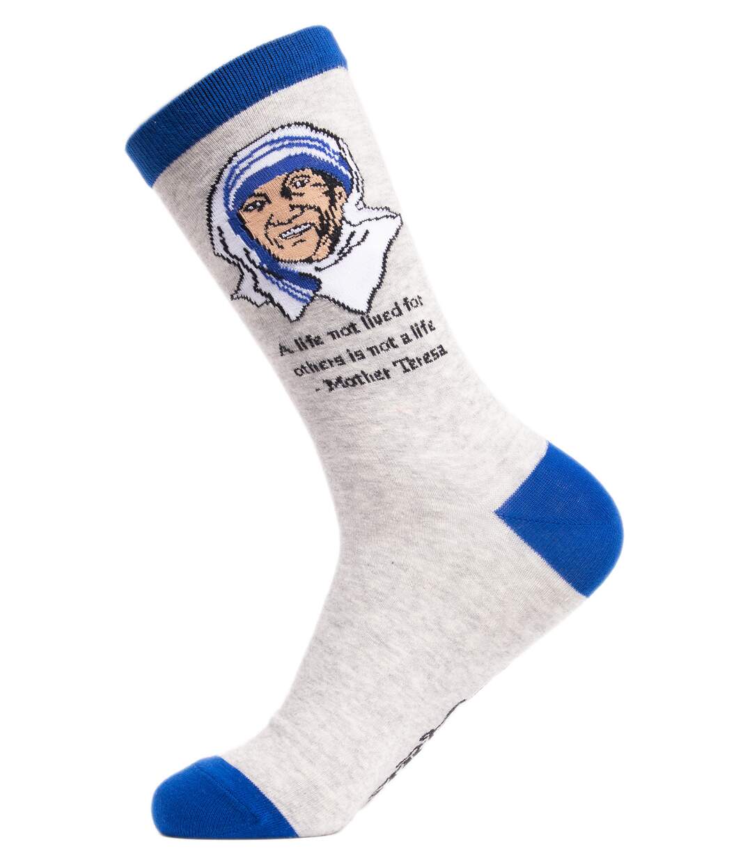 Mother Theresa Socks | Cotton Novelty Design Socks-2