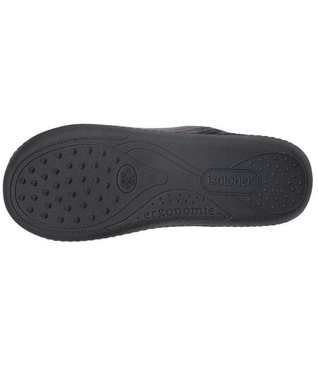 Isotoner Chaussons Mules homme semelle à mémoire de forme