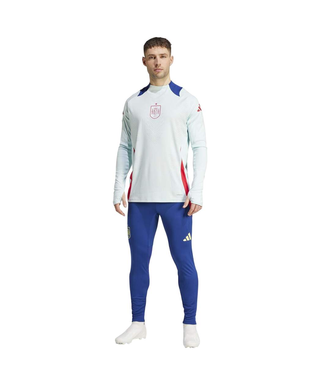 Mens Tiro 24 Spain Training Track Top Mint Adidas-4