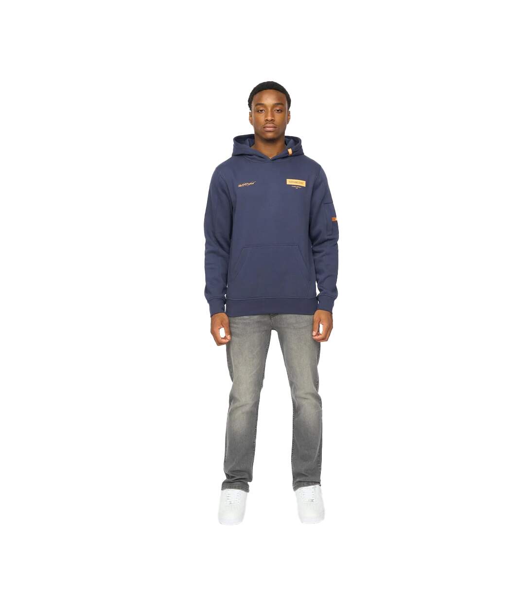 Sweat À Capuche Marsak V2 Homme Indigo Duck And Cover-4