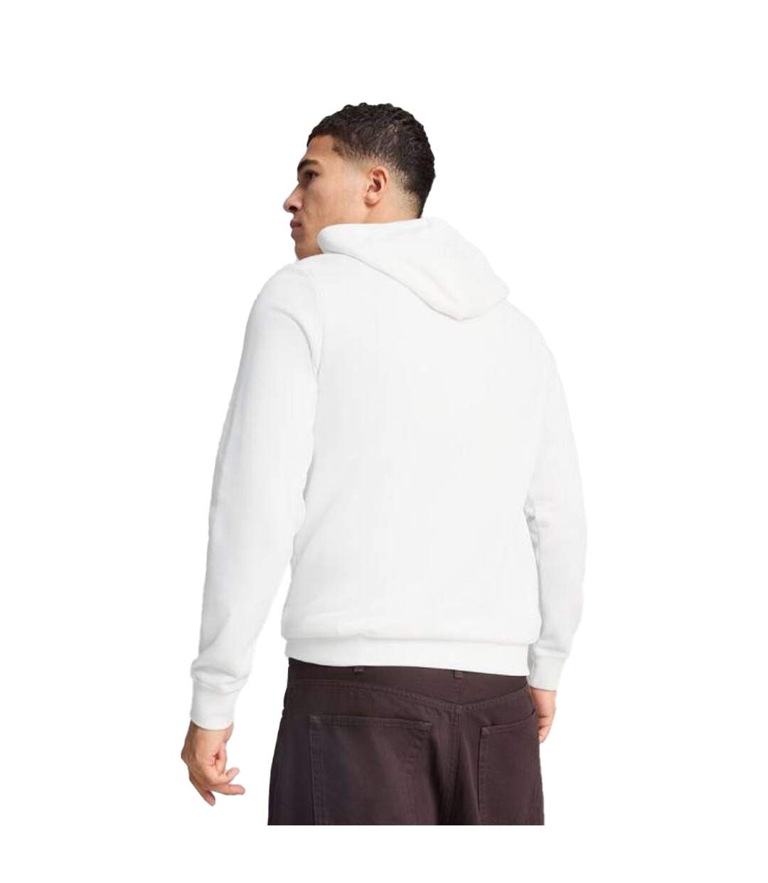 Sweat À Capuche Ess Color Small No Homme Blanc Puma-4