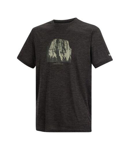 Mens Fingal Rock T-shirt Ash Marl Regatta