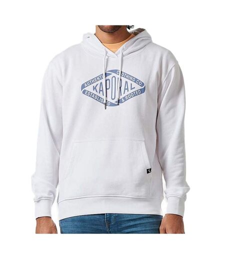 Sweat à capuche blanc homme kaporal bennie - m