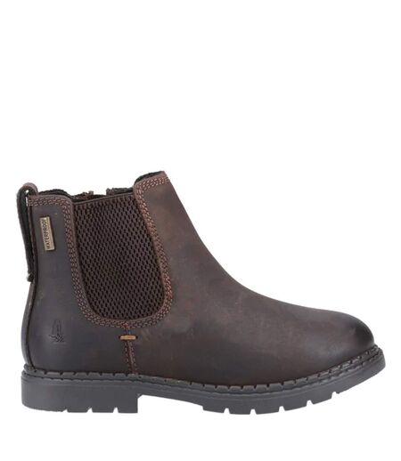 Bottines chelsea mini preston garçon marron Hush Puppies