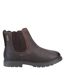 Bottines chelsea mini preston garçon marron Hush Puppies-3