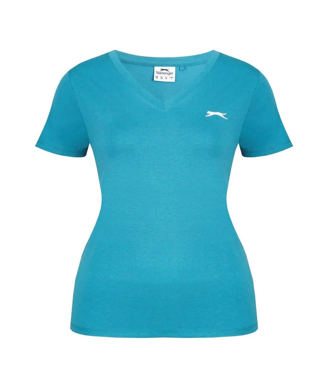 T-shirt Femme Bleu Sarcelle Slazenger-1