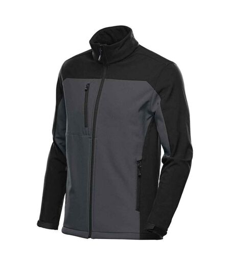Mens Cascades Soft Shell Jacket Dolphin Black Stormtech