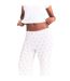 Bas De Pyjama Motif/style Cœurs Femme Blanc Skims-4