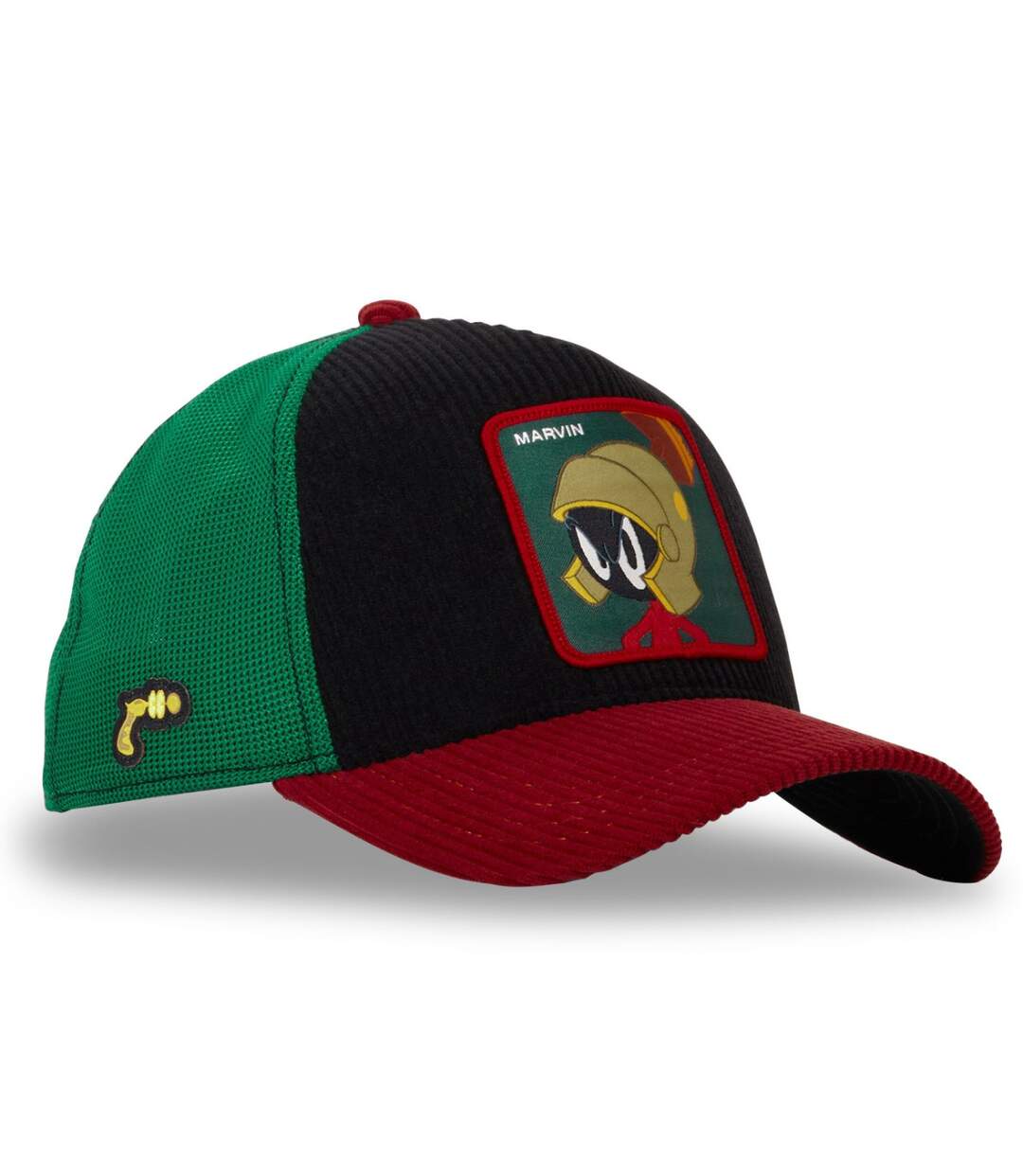 Casquette homme trucker en velours finitions premium Looney Tunes Mar Capslab-4