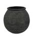 Vase Cruche en Ciment Black Lombok 29cm Noir-1