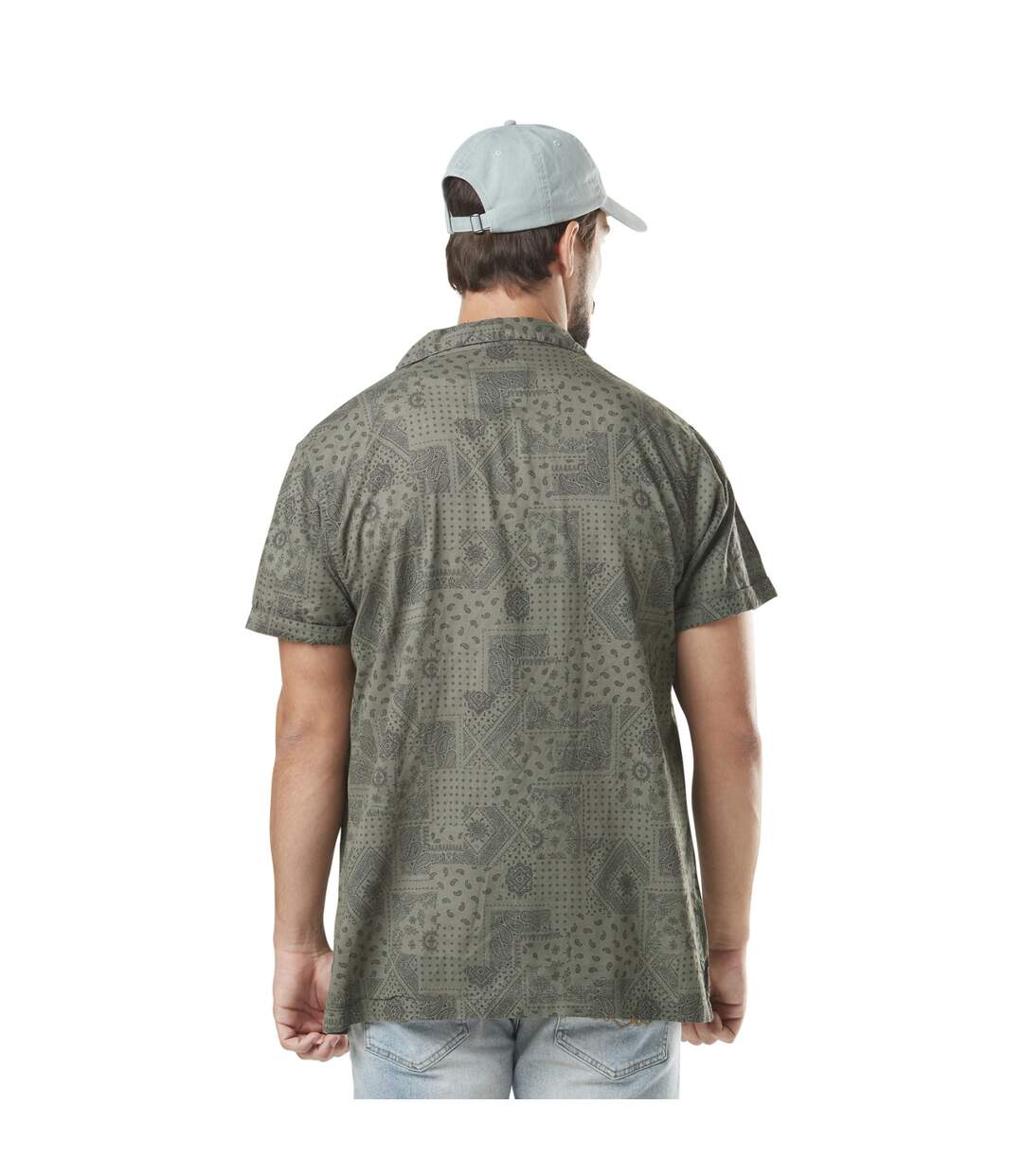 Chemise homme pique Paisley en coton Vondutch