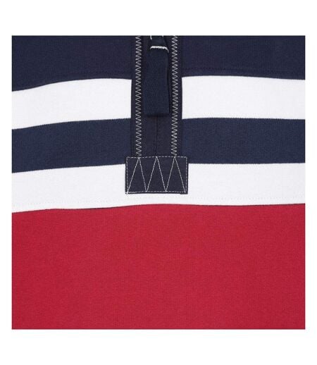 Sweat Motif/style Rayé Homme Rouge Lazy Jacks