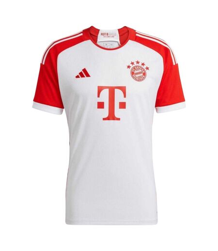 Unisex Adult 2023/24 Fc Bayern Munich Home Jersey White Red Adidas