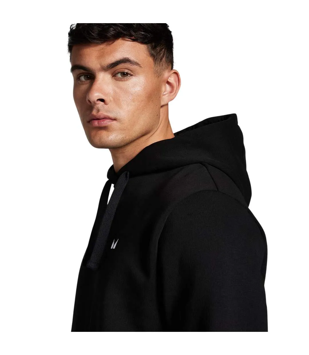 Sweat À Capuche Motif/style Logo Brodé Homme Noir MyProtein-4