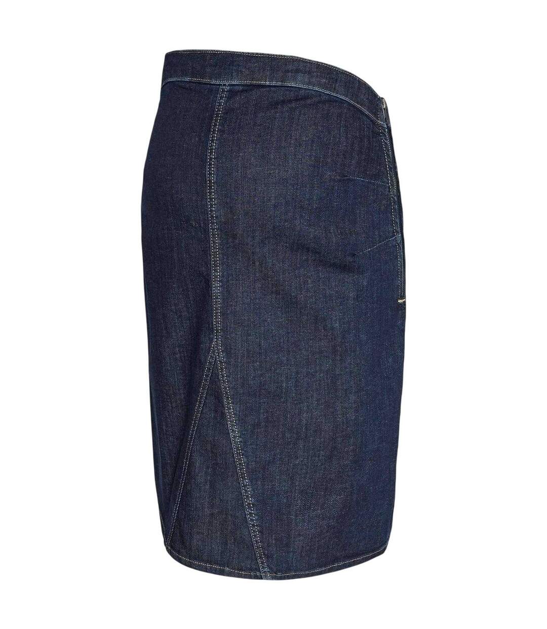Jupe Mlatlanta Femme Bleu Foncé Mamalicious-2