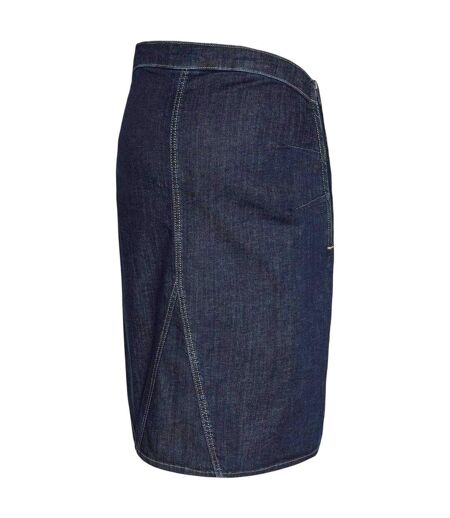 Jupe Mlatlanta Femme Bleu Foncé Mamalicious