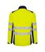 Veste Softshell Antares Homme Bleu Marine Jaune Fluo Roly Workwear-2