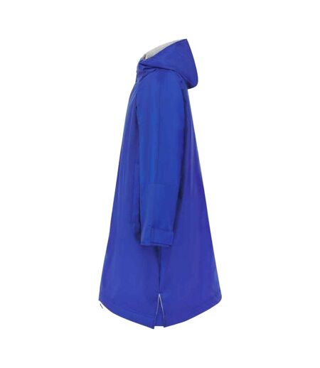 Unisex adult all weather waterproof jacket royal blue Finden & Hales