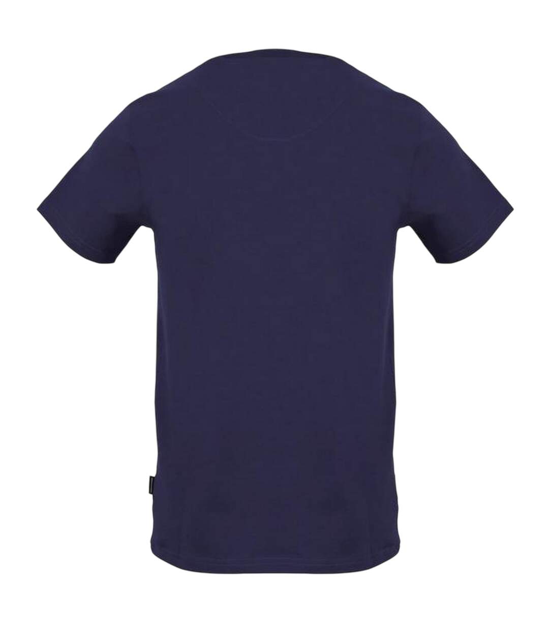 Mens Logo Jersey Crew Neck T-shirt Navy Aquascutum-2