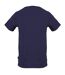 Mens Logo Jersey Crew Neck T-shirt Navy Aquascutum-2