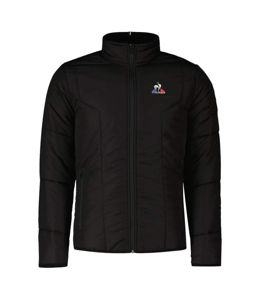 Doudoune noir femme le coq sportif ess light n°1-1