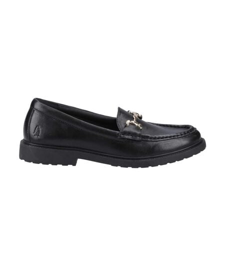 Mocassins Style Bridon Verity Femme Noir Hush Puppies