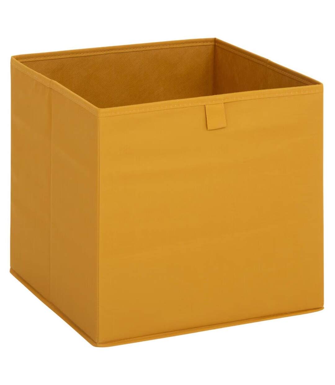 Lot de 6 boites de rangement FOLIA - L. 31 x l.31 x H. 31 cm - Jaune-3
