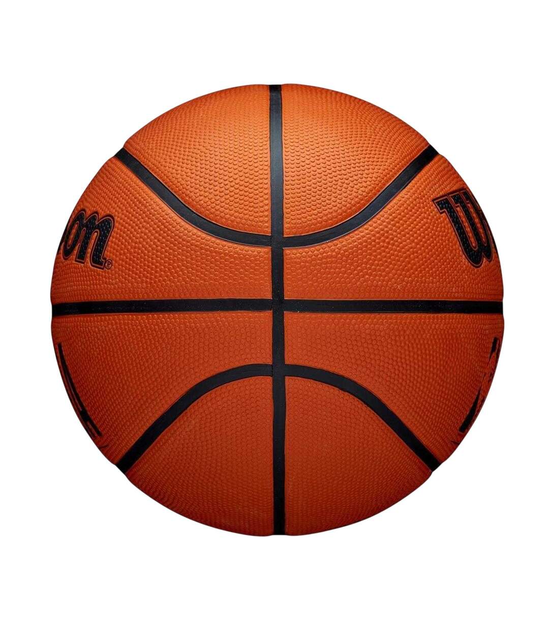 Nba Drv Logo Basketball 7 Brown White Wilson-2