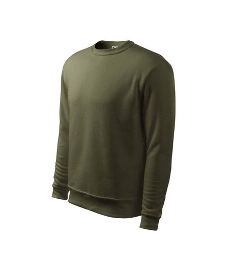 Sweat Essential Homme Vert Kaki Malfini