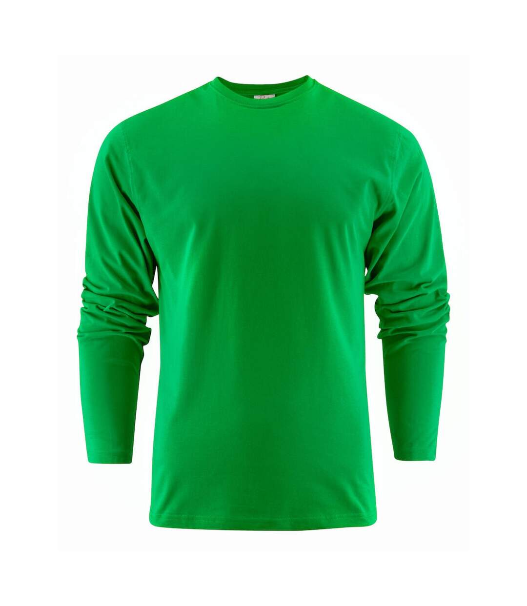 Unisex Adult Heavier Pro Long-sleeved T-shirt Fresh Green Printer-2