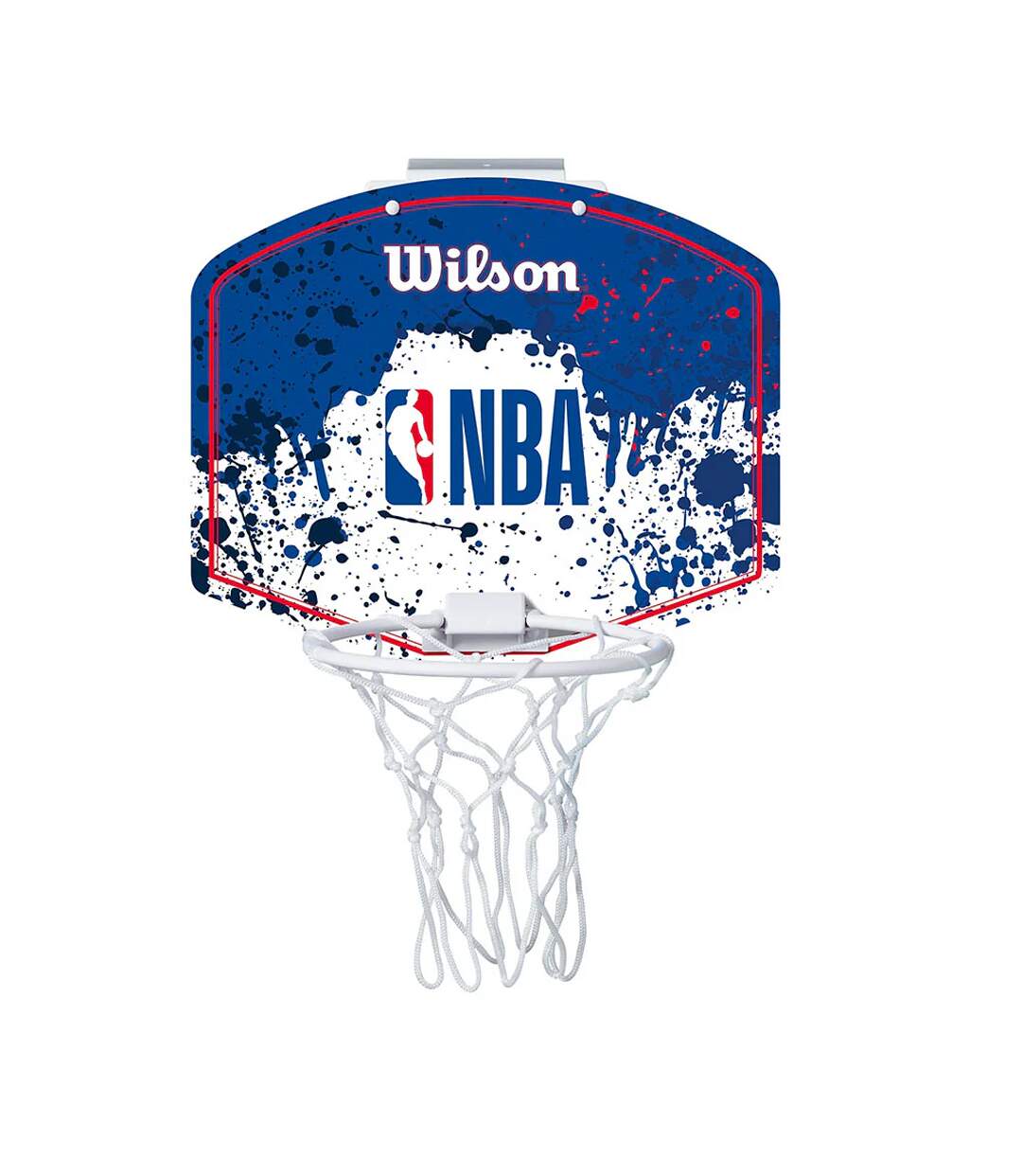 Childrens/kids Nba Team Mini Basketball Hoop Set One Size White Red Wilson-2