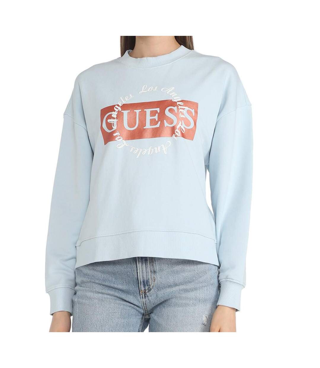 Sweat Bleu Femme Guess Deviner - L