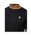 T-shirt Preece Homme Noir Crosshatch-4