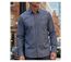 CHALLENGER TRUBLION1 - Chemise à carreaux flanelle grise manches longues pour un confort thermique élégant-1
