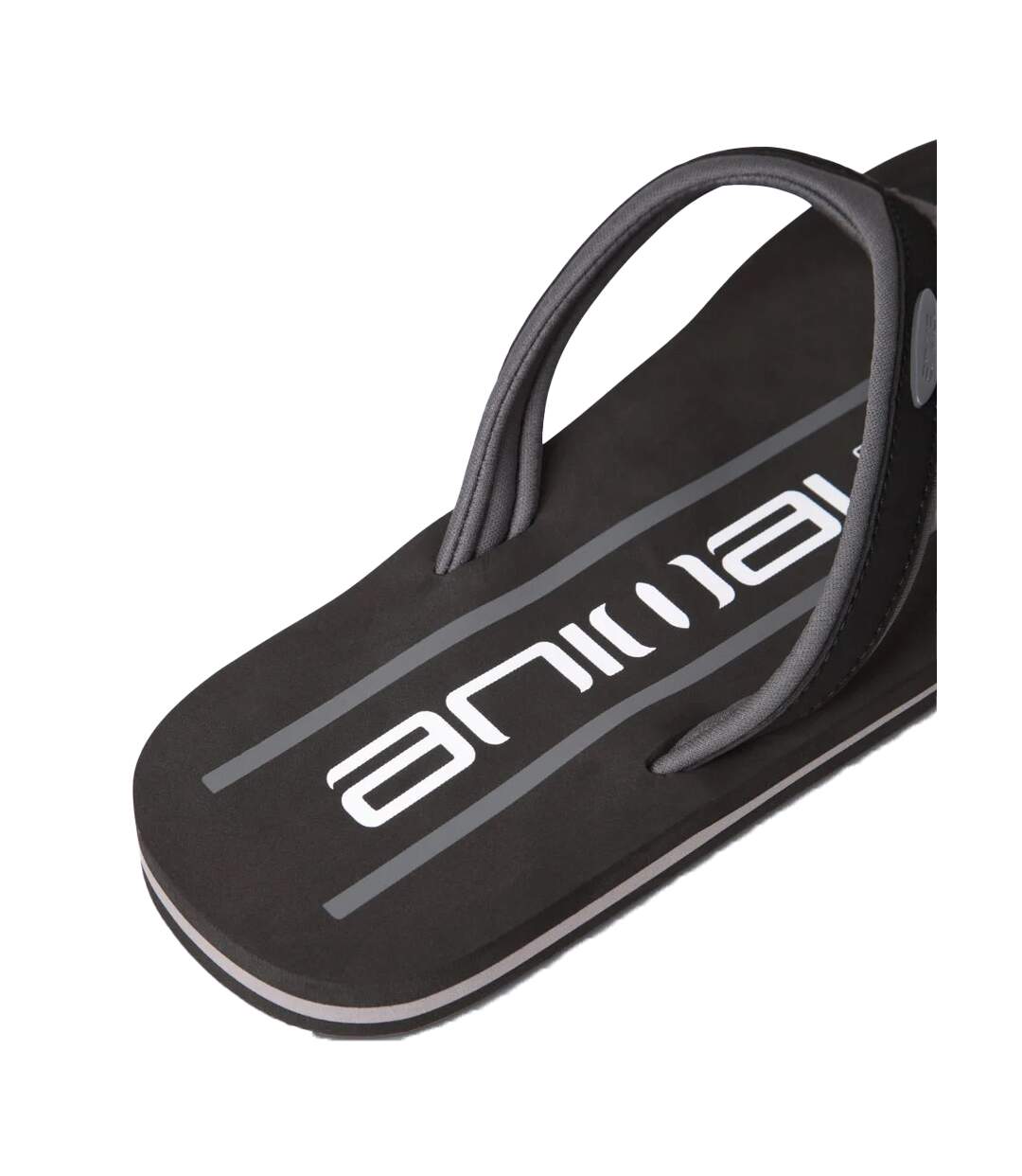 Tongs Motif/style Logo Jekyl Homme Gris Animal-4
