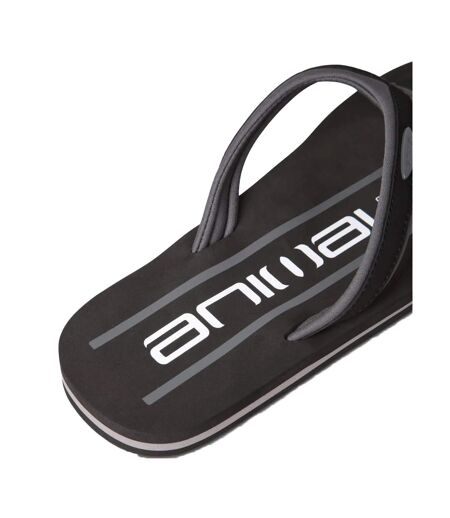 Tongs Motif/style Logo Jekyl Homme Gris Animal